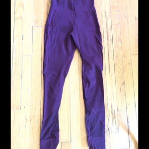 Purple lululemon leggings